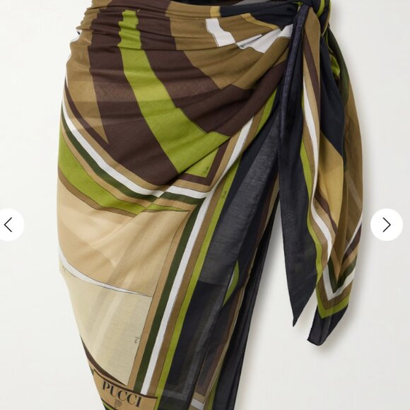 Pucci Print Parero Wrap - Picture 1 of 6